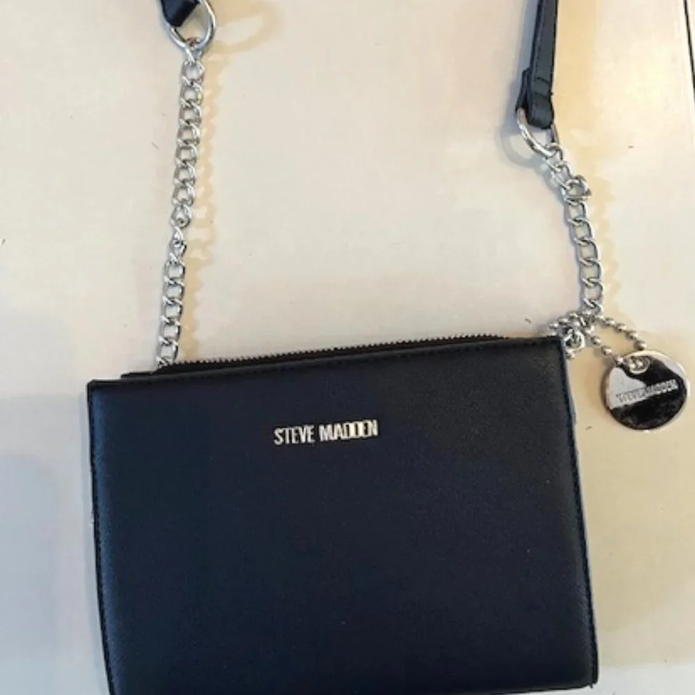 STEVE MADDEN | New Black Cross body bag Faux Leather